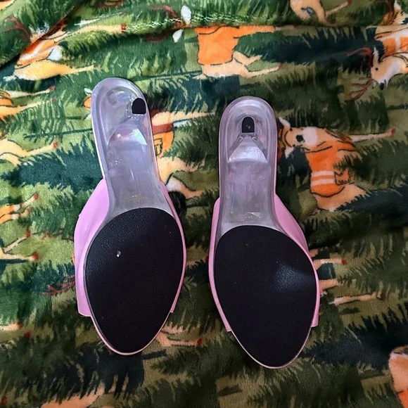 Trendy Pink Women's Mules by Fashionous - Picture 3 of 3